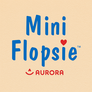 Aurora Mini Flopsie small plush animals logo collection
