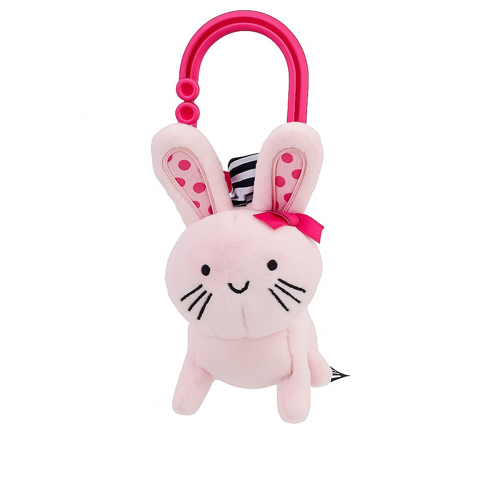 Amazing Baby Bunny Zippee Clip-On Plush Toy Kids Preffered Town Creek Trading Post - Free Shipping $50.00