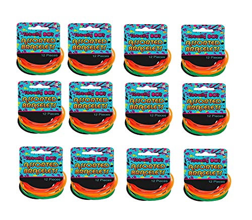 80s Jelly Bracelets Adult Costume Accessory (12 Pack) amscan Town Creek Trading Post - Free Shipping $50.00