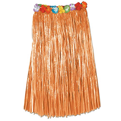 NATURAL Adult Artificial Grass Hula Skirt Beistle Town Creek Trading Post - Free Shipping $50.00