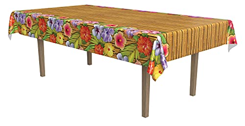 (NAB) Luau Tablecover Beistle Town Creek Trading Post - Free Shipping $50.00