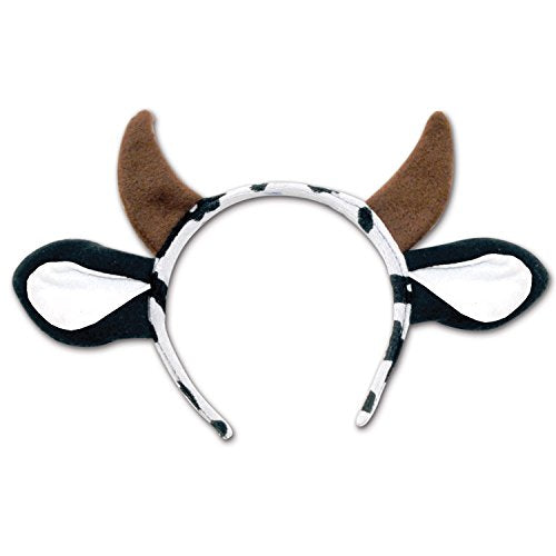 Cow Headband Beistle Town Creek Trading Post - Free Shipping $50.00