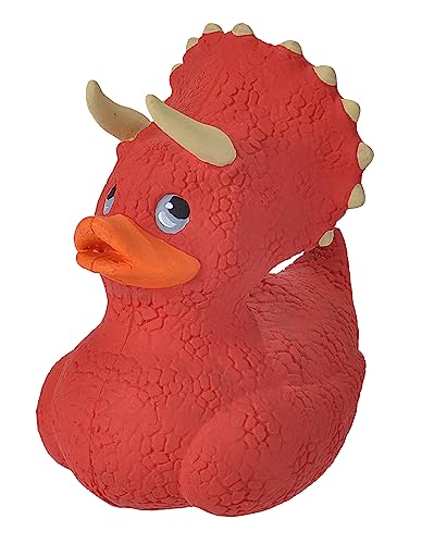 4" Triceratops Rubber Duck Toy WILD REPUBLIC Town Creek Trading Post - Free Shipping $50.00