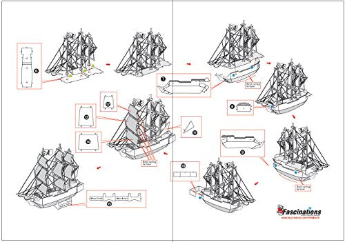 Black Pearl Pirate Ship by Fascinations Metal Earth Fascinations Town Creek Trading Post - Free Shipping $50.00