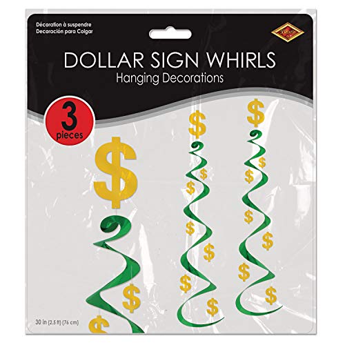 $ Whirls (3/Pkg) Beistle Town Creek Trading Post - Free Shipping $50.00