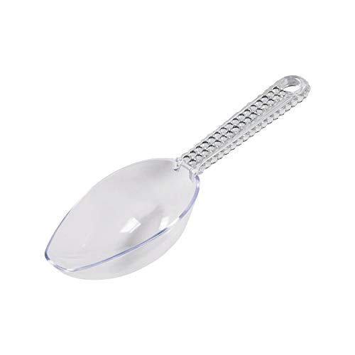 6.5" Clear Silver Scoop amscan Town Creek Trading Post - Free Shipping $50.00