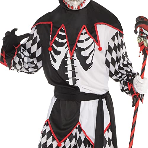 Sinister Jester Costume Plus XXL 48-52 amscan Town Creek Trading Post - Free Shipping $50.00