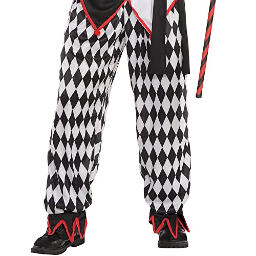 Sinister Jester Costume Plus XXL 48-52 amscan Town Creek Trading Post - Free Shipping $50.00