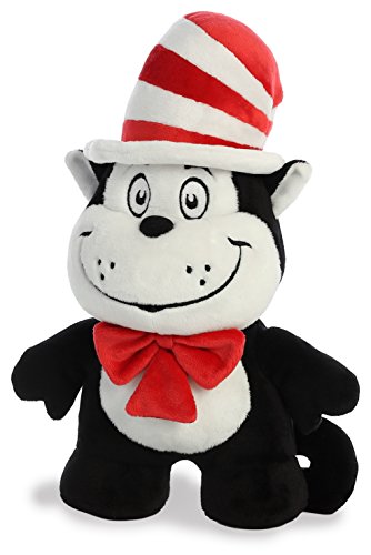 11". CAT IN THE HAT DOOD PLUSHIE Aurora Town Creek Trading Post - Free Shipping $50.00