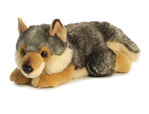 11" WOLF - LYING Aurora Town Creek Trading Post - Free Shipping $50.00