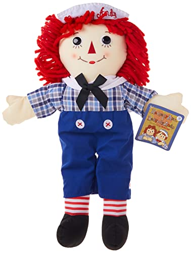 16" Raggedy Andy Classic - Large Plush Aurora Town Creek Trading Post - Free Shipping $50.00