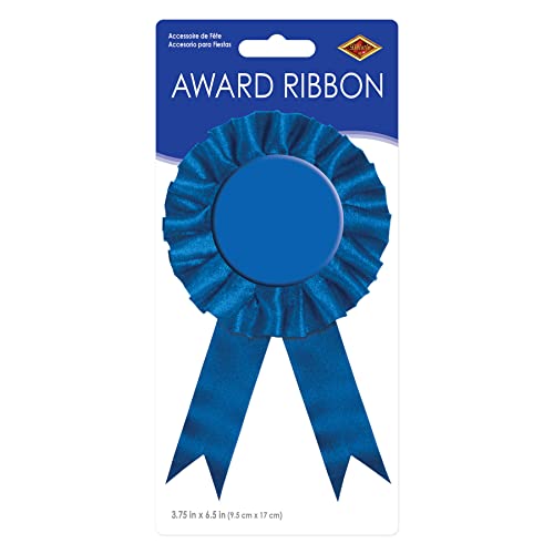 Award Ribbon (blue) Party Accessory (1 count) (1/Pkg) Beistle Town Creek Trading Post - Free Shipping $50.00