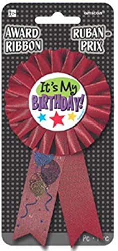 It's My Birthday Ribbon 6" amscan Town Creek Trading Post - Free Shipping $50.00
