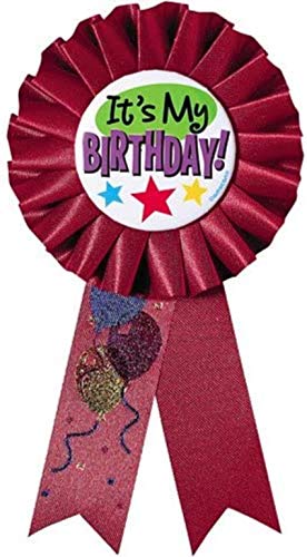 It's My Birthday Ribbon 6" amscan Town Creek Trading Post - Free Shipping $50.00
