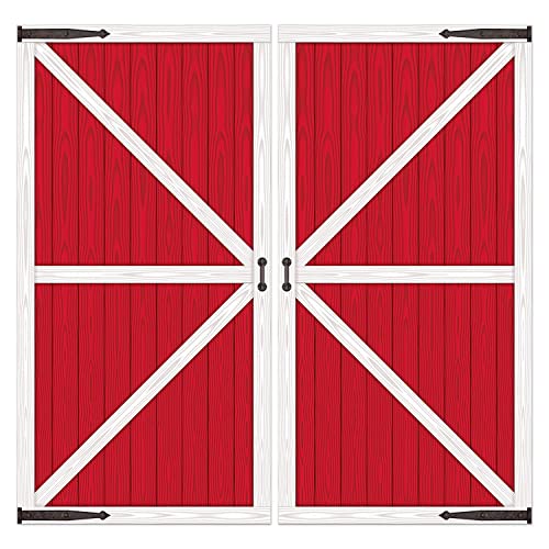 Barn Door Props Party Accessory (1 count) (2/Pkg) Beistle Town Creek Trading Post - Free Shipping $50.00
