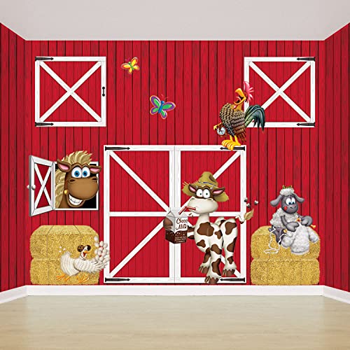 Barn Door Props Party Accessory (1 count) (2/Pkg) Beistle Town Creek Trading Post - Free Shipping $50.00