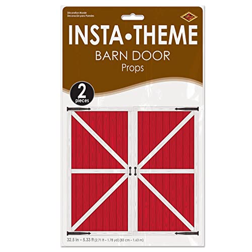 Barn Door Props Party Accessory (1 count) (2/Pkg) Beistle Town Creek Trading Post - Free Shipping $50.00
