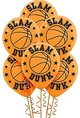 Basketball Latex Balloons, Party Decoration amscan Town Creek Trading Post - Free Shipping $50.00