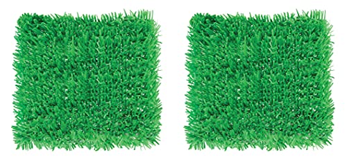 Beistle 2 Piece Novelty Tissue Paper Fake Grass Mats for Spring Summer Easter Party Decorations, 15" x 30", Green Beistle Town Creek Trading Post - Free Shipping $50.00