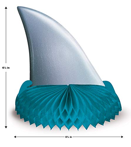 Beistle 3 Piece Shark Theme Party Supplies Birthday Decorations Table Centerpieces Beistle Town Creek Trading Post - Free Shipping $50.00