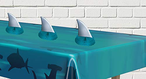Beistle 3 Piece Shark Theme Party Supplies Birthday Decorations Table Centerpieces Beistle Town Creek Trading Post - Free Shipping $50.00