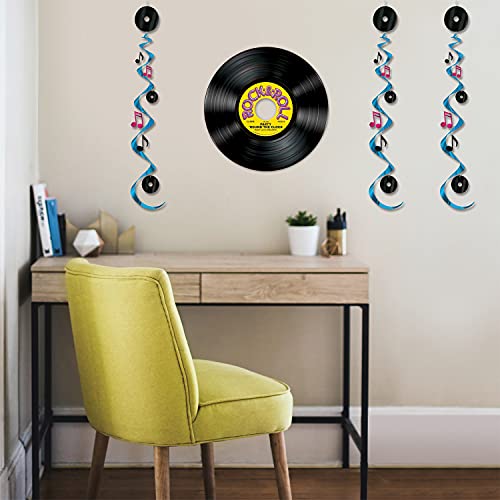 Beistle 3-Pack Rock and Roll Whirls, 30-Inch Beistle Town Creek Trading Post - Free Shipping $50.00