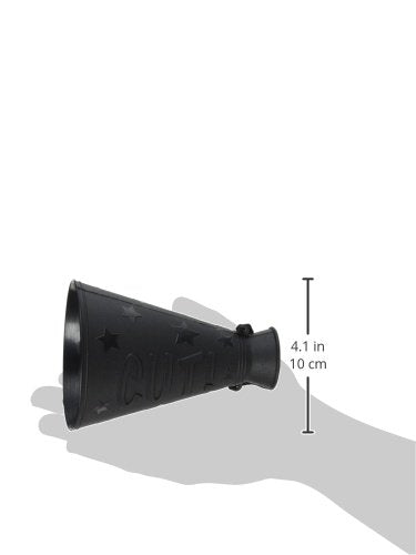 Beistle Action Cut Megaphone Awards Night Decorations, Costume Accessory, Party Prop, 6", Black Beistle Town Creek Trading Post - Free Shipping $50.00