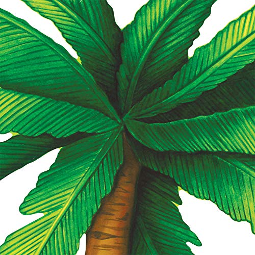 Beistle Durable Cardstock Jointed Palm Tree Cut Out Luau Party Wall Decoration, 6', Brown/Green Beistle Town Creek Trading Post - Free Shipping $50.00