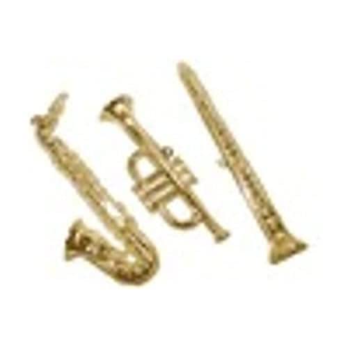 Beistle Gold Plastic Musical Instruments Beistle Town Creek Trading Post - Free Shipping $50.00