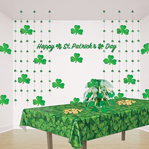 Beistle Green Shamrock Cutouts 10 Piece St Patrick's Day Decorations, Wall Silhouettes Beistle Town Creek Trading Post - Free Shipping $50.00