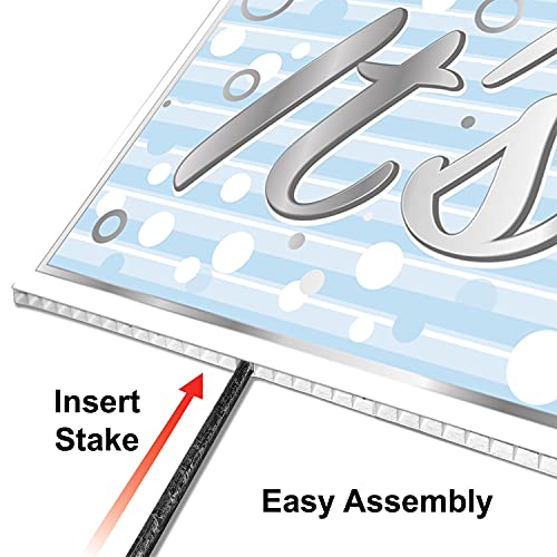 Beistle Plastic Jumbo It's A Boy! Baby Shower Yard Sign With Stakes Outdoor Lawn Decorations Beistle Town Creek Trading Post - Free Shipping $50.00