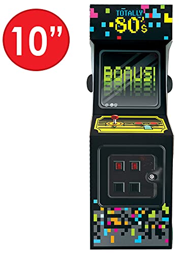 Beistle Three Dimensional Video Game Centerpiece Totally 80's Arcade Decorations, Multicolored Beistle Town Creek Trading Post - Free Shipping $50.00