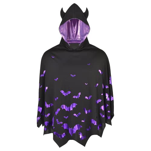 Black Bat Hooded Poncho Costume - Adult Size - 1 Pc amscan Town Creek Trading Post - Free Shipping $50.00