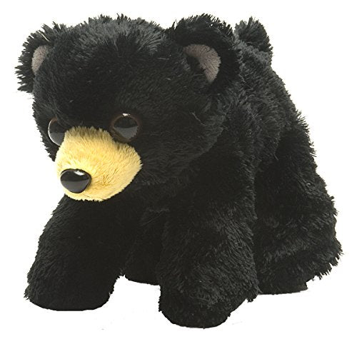 7" Black Black Bear Plush WILD REPUBLIC Town Creek Trading Post - Free Shipping $50.00