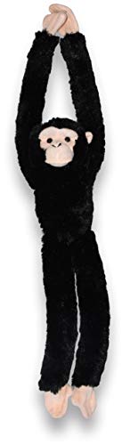 20" Black Chimpanzee Monley Plush WILD REPUBLIC Town Creek Trading Post - Free Shipping $50.00