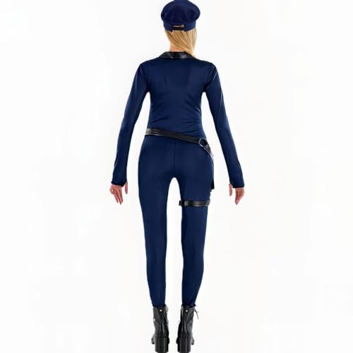 Commanding Officer Woman's Jumpsuit w/Hat & Belt - Large (10-12) amscan Town Creek Trading Post - Free Shipping $50.00