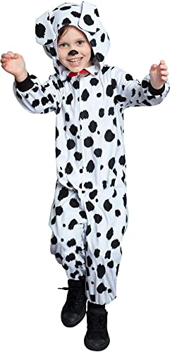 Dalmatian Zipster Halloween Costume for Kids, 3-4T amscan Town Creek Trading Post - Free Shipping $50.00
