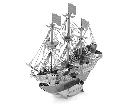 Golden Hind Ship by Fascinations Metal Earth Fascinations Town Creek Trading Post - Free Shipping $50.00