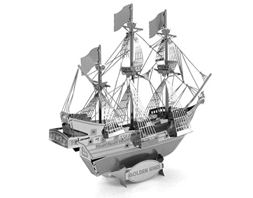 Golden Hind Ship by Fascinations Metal Earth Fascinations Town Creek Trading Post - Free Shipping $50.00