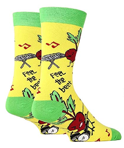 Feel the Beet Crew Socks - MENS - (Size 6-12) By OOOH YEAH OOOH YEA Town Creek Trading Post - Free Shipping $50.00