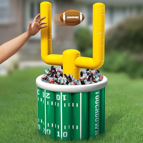 55" Inflatable Jumbo Football Goal Post Cooler amscan Town Creek Trading Post - Free Shipping $50.00