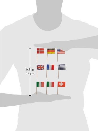 International Flag Picks (asstd designs) (50/Pkg) Beistle Town Creek Trading Post - Free Shipping $50.00