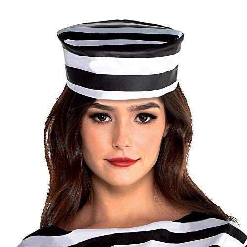 Jail Prisoner Costume Set - Women Standard Size Black/White amscan Town Creek Trading Post - Free Shipping $50.00