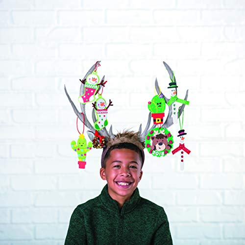 Jingle Bell Wreath Ornament Craft Kit - Crafts for Kids and Fun Home Activities Fun Express Town Creek Trading Post - Free Shipping $50.00