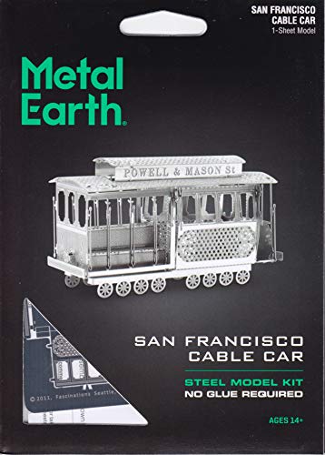 San Francisco Cable Car by Fascinations Metal Earth Fascinations Town Creek Trading Post - Free Shipping $50.00