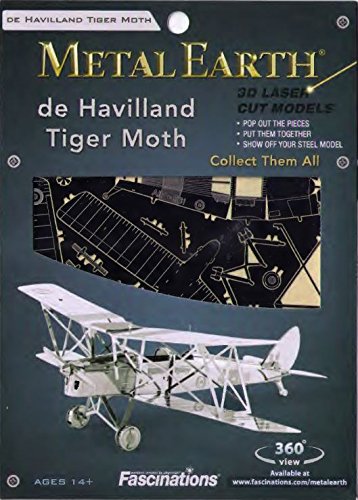 De Havilland Tiger Moth by Fascinations Metal Earth Fascinations Town Creek Trading Post - Free Shipping $50.00