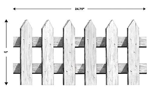 Picket Fence Cutouts Party Accessory (1 count) (3/Pkg) Beistle Town Creek Trading Post - Free Shipping $50.00