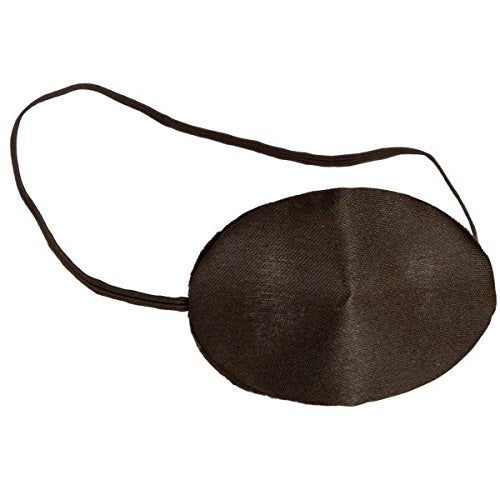 Pirate Black Silk Eye Patch amscan Town Creek Trading Post - Free Shipping $50.00