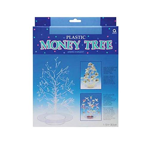 Clear Plastic Money Tree Centerpiece - 12" amscan Town Creek Trading Post - Free Shipping $50.00