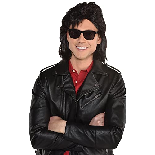 Glamourous Black Popstar Wig amscan Town Creek Trading Post - Free Shipping $50.00